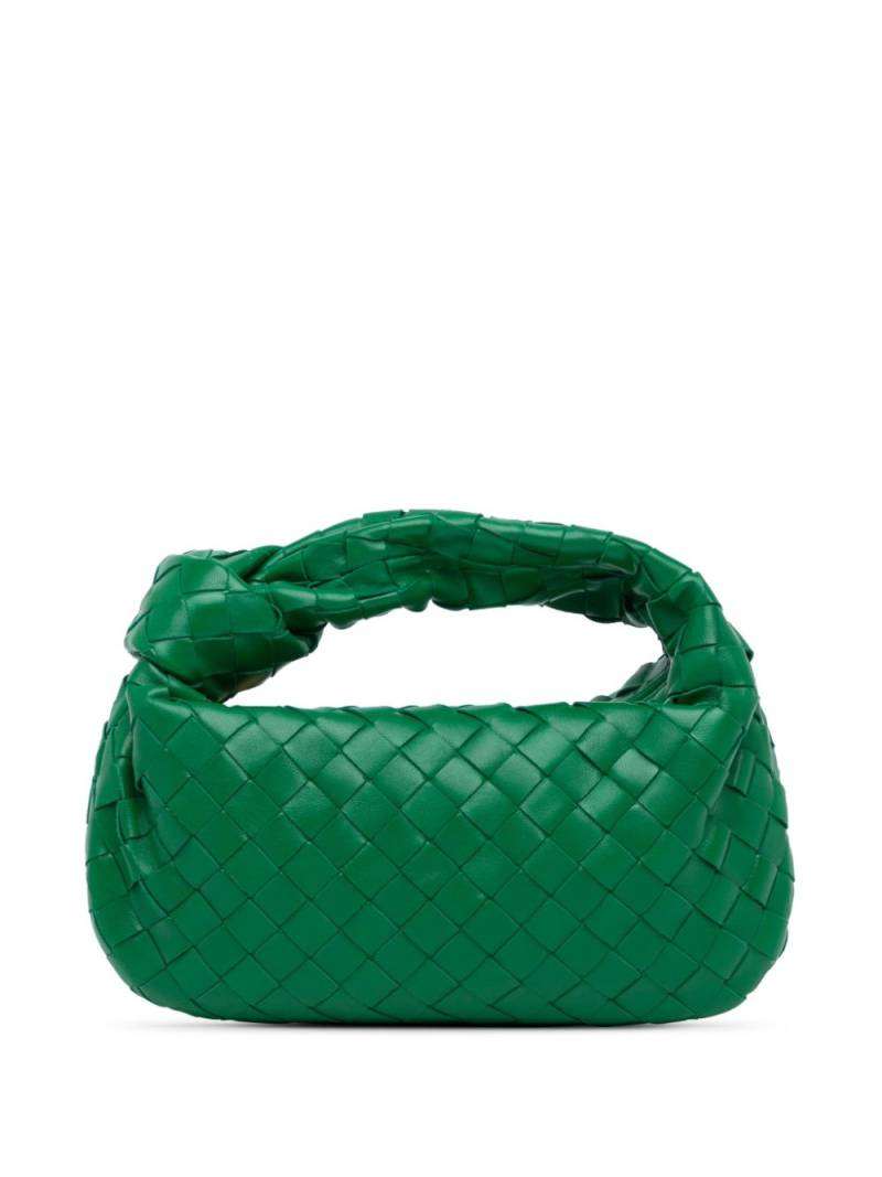 Bottega Veneta Pre-Owned 2012-2023 Mini Nappa Intrecciato Jodie hobo bag - Green von Bottega Veneta Pre-Owned