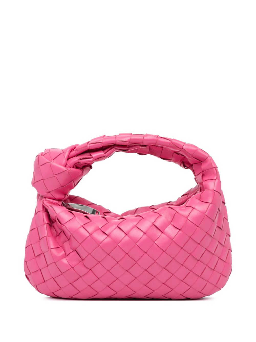 Bottega Veneta Pre-Owned 2012-2023 Mini Nappa Intrecciato Jodie hobo bag - Pink von Bottega Veneta Pre-Owned