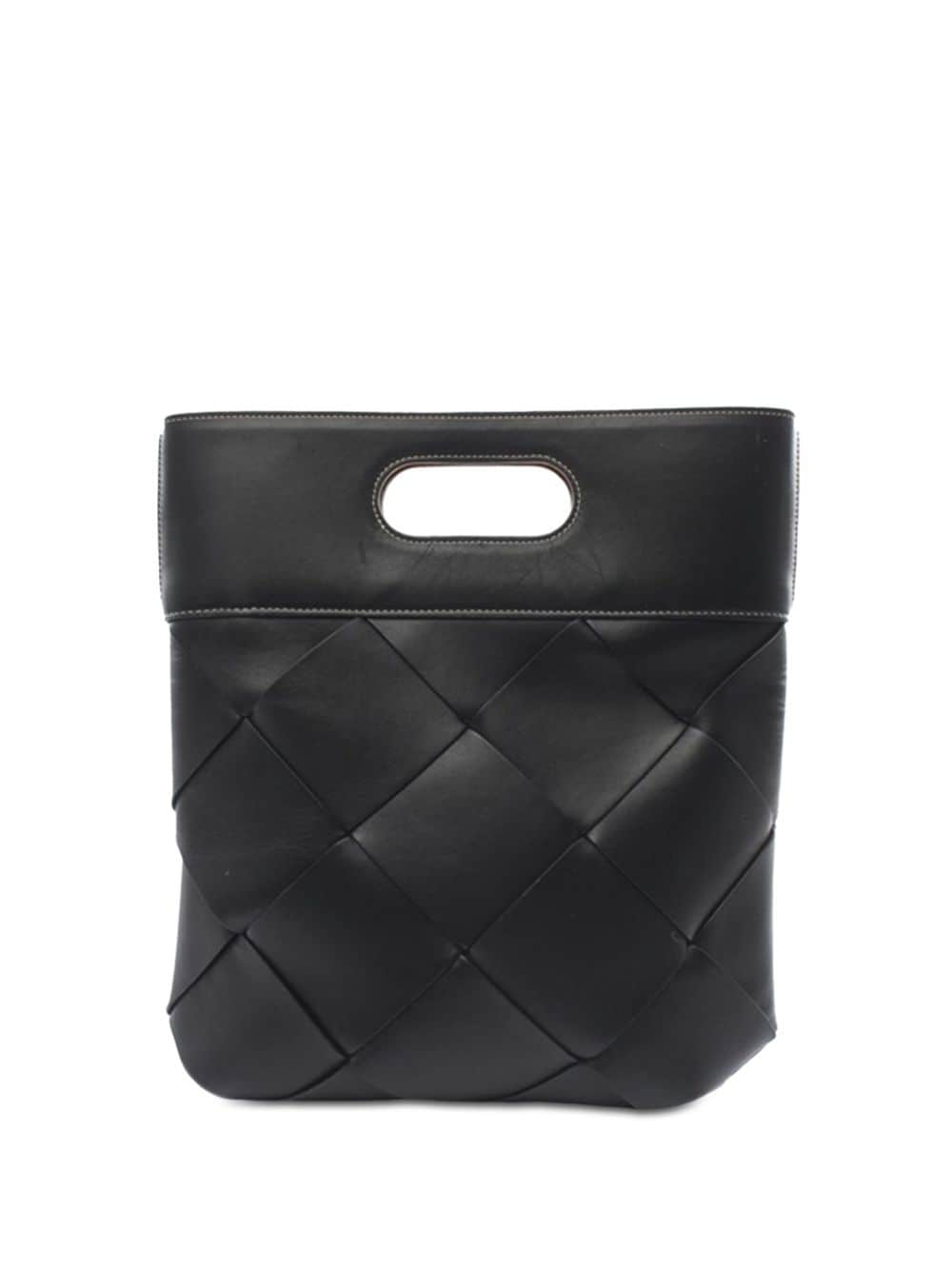 Bottega Veneta Pre-Owned 2012-2023 Small Intrecciato Slip handbag - Black von Bottega Veneta Pre-Owned