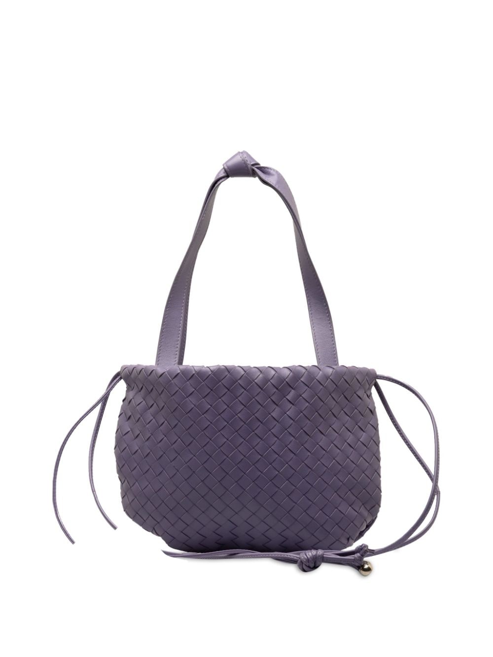 Bottega Veneta Pre-Owned 2012-2023 Small Intrecciato The Bulb shoulder bag - Purple von Bottega Veneta Pre-Owned