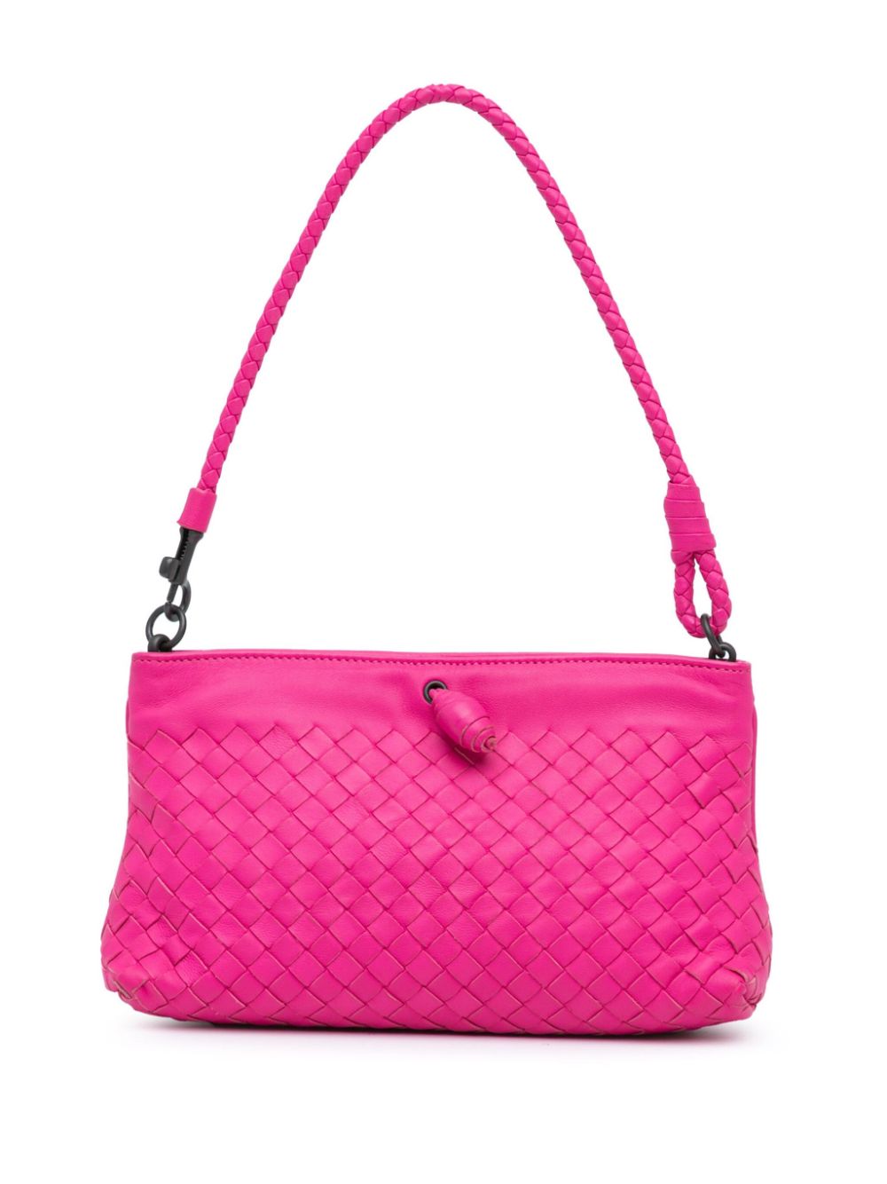 Bottega Veneta Pre-Owned 2012-2024 Intrecciato Leather shoulder bag - Pink von Bottega Veneta Pre-Owned