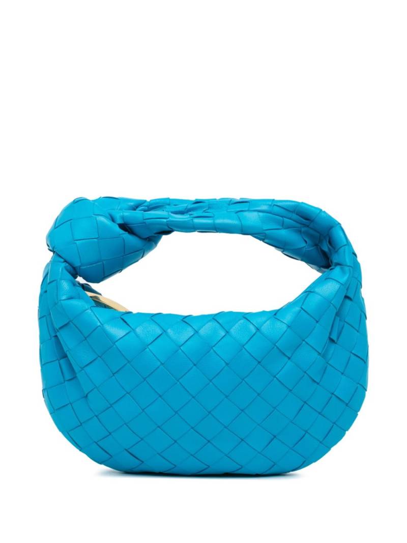 Bottega Veneta Pre-Owned 2012-2024 Mini Nappa Intrecciato Jodie hobo bag - Blue von Bottega Veneta Pre-Owned