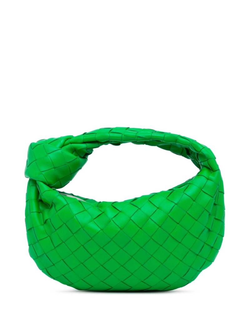 Bottega Veneta Pre-Owned 2012-2024 Mini Nappa Intrecciato Jodie hobo bag - Green von Bottega Veneta Pre-Owned