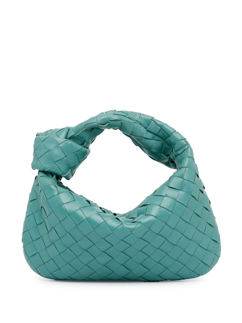 Bottega Veneta Pre-Owned 2018-2023 Mini Intrecciato Jodie handbag - Blue von Bottega Veneta Pre-Owned