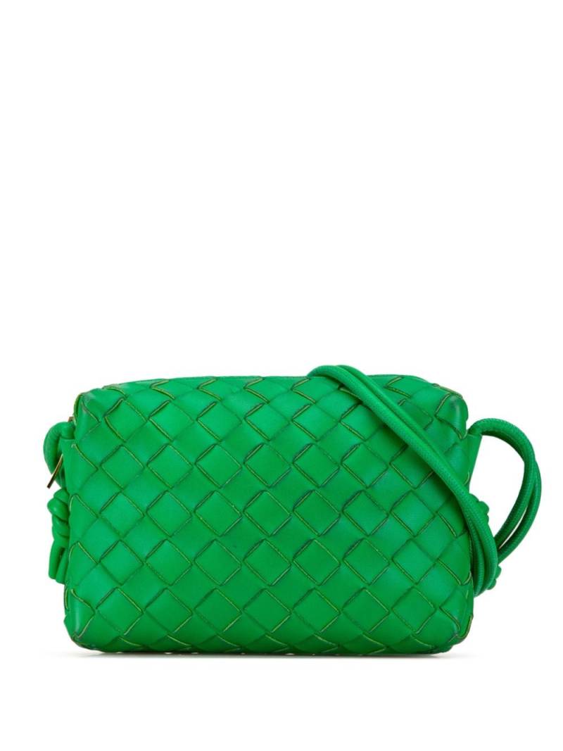 Bottega Veneta Pre-Owned 21th Century Mini Intrecciato Loop crossbody bag - Green von Bottega Veneta Pre-Owned