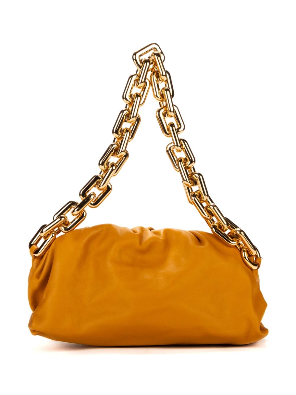 Bottega Veneta Pre-Owned The Pouch Chain shoulder bag - Yellow von Bottega Veneta Pre-Owned