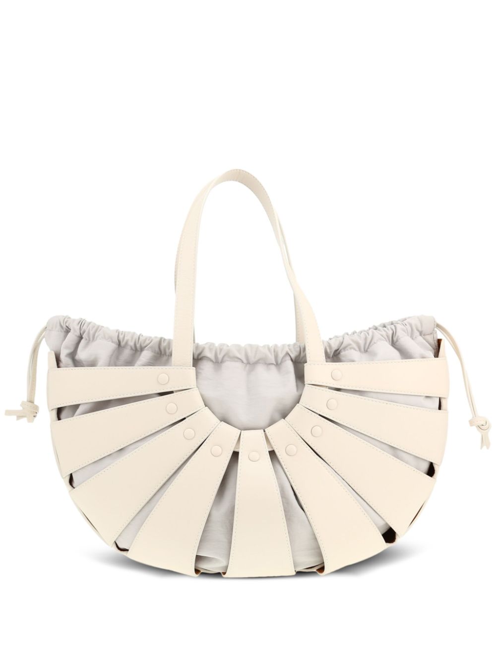 Bottega Veneta Pre-Owned The Shell tote bag - White von Bottega Veneta Pre-Owned