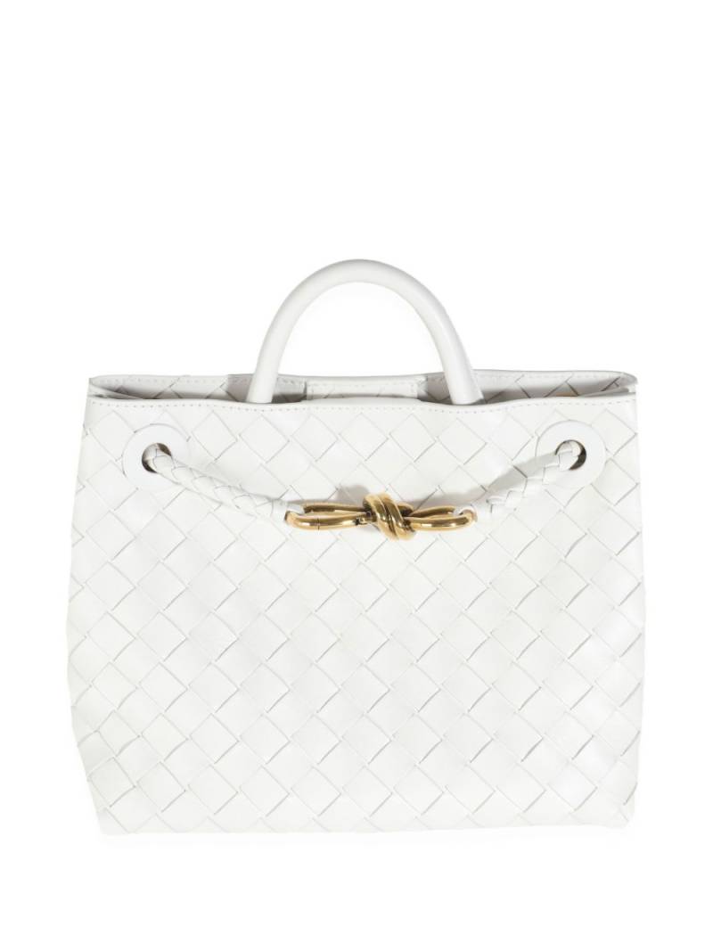 Bottega Veneta Pre-Owned small Andiamo tote bag - White von Bottega Veneta Pre-Owned