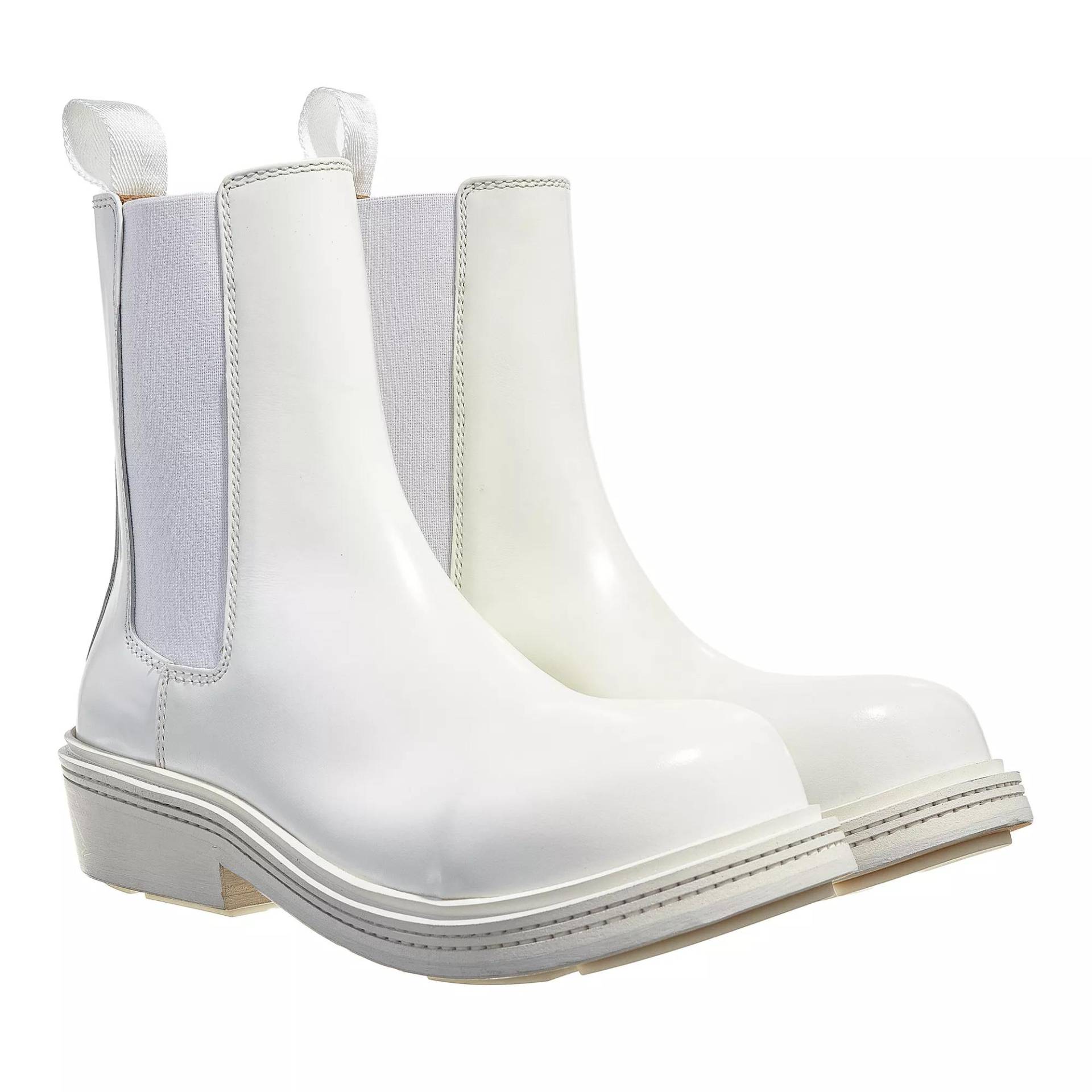 Bottega Veneta Boots & Stiefeletten - Fireman Chelsea Ankle Boot - Gr. 36 (EU) - in Weiß - für Damen von Bottega Veneta