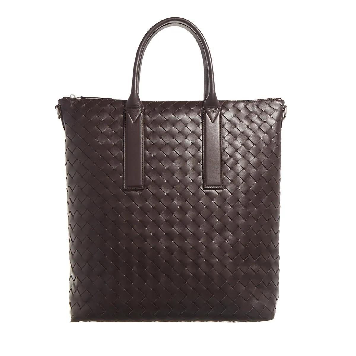 Bottega Veneta Handtasche - North-South Intrecciato Tote Bag - Gr. unisize - in Braun - für Damen von Bottega Veneta