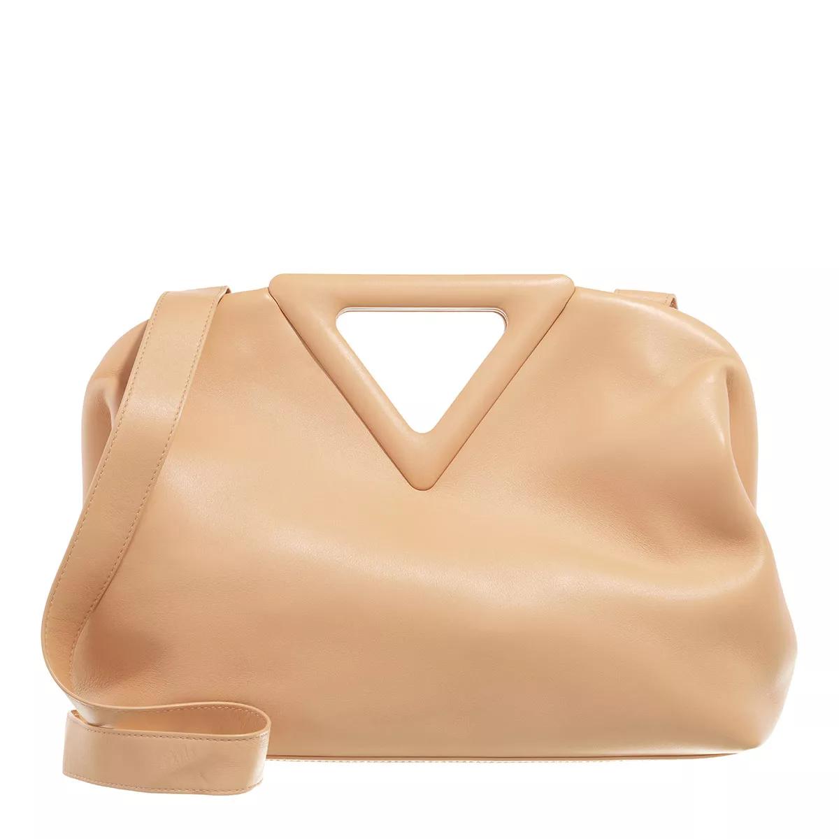 Bottega Veneta Henkeltasche - Small Triangle Handle Bag - Gr. unisize - in Beige - für Damen von Bottega Veneta