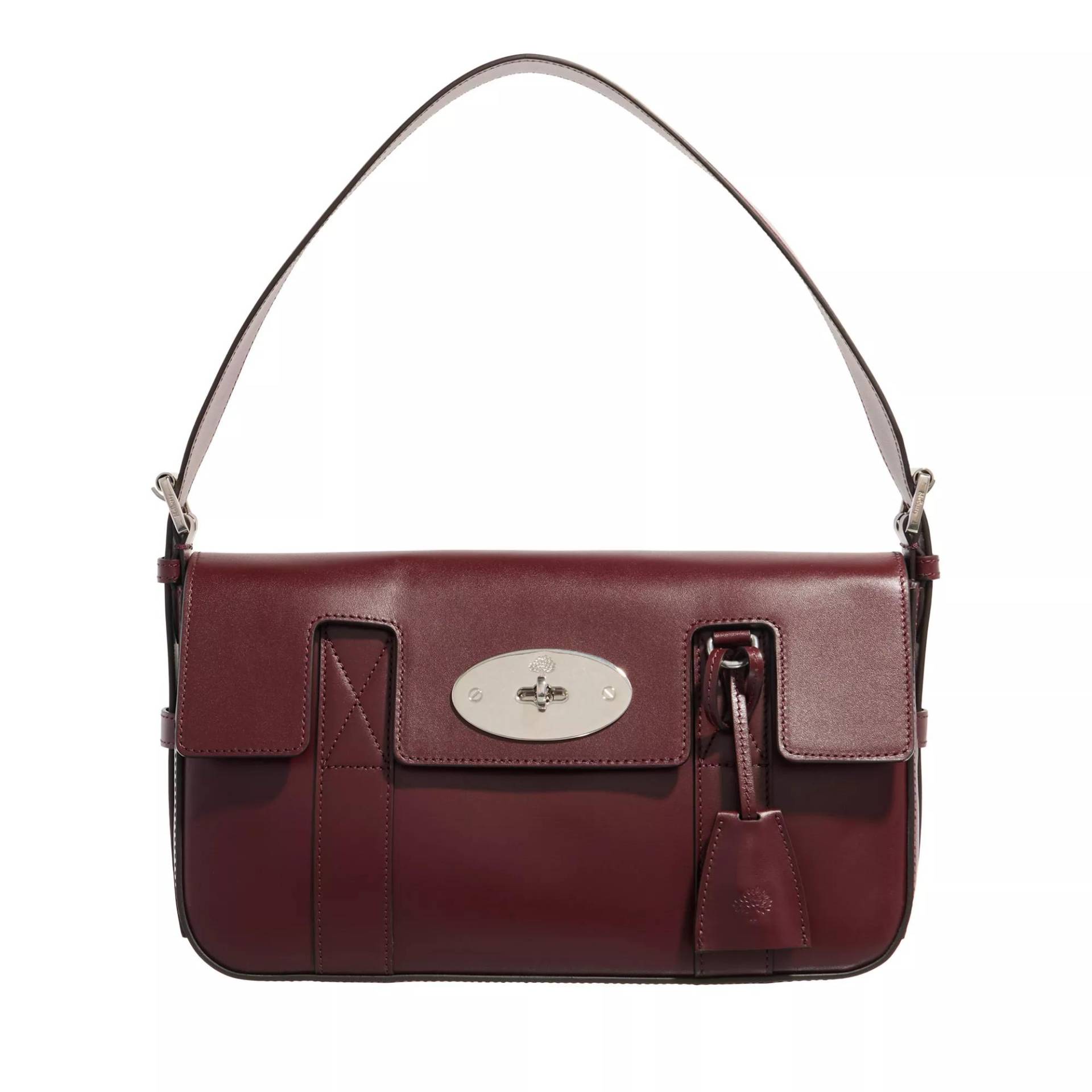 Mulberry Umhängetasche - Bayswater Shiny Smooth Classic Calf - Gr. unisize - in Rot - für Damen von Mulberry