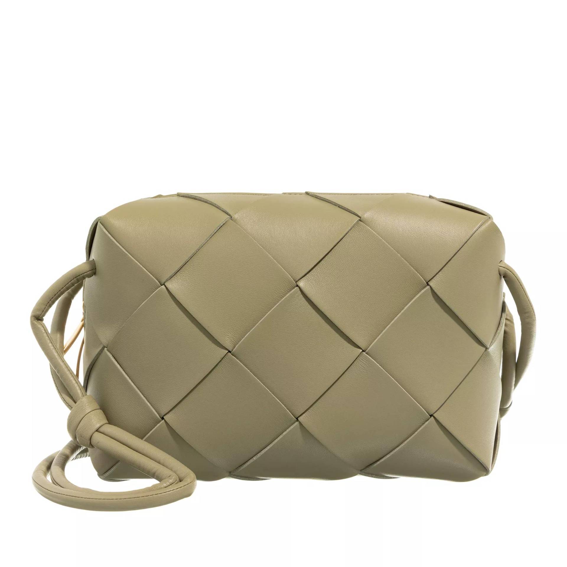 Bottega Veneta Schultertasche - Cassette Crossbody Bag - Gr. unisize - in Grün - für Damen von Bottega Veneta