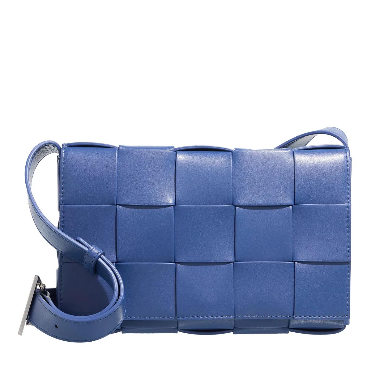 Bottega Veneta Schultertasche - Medium Camera Bag - Gr. unisize - in Blau - für Damen von Bottega Veneta