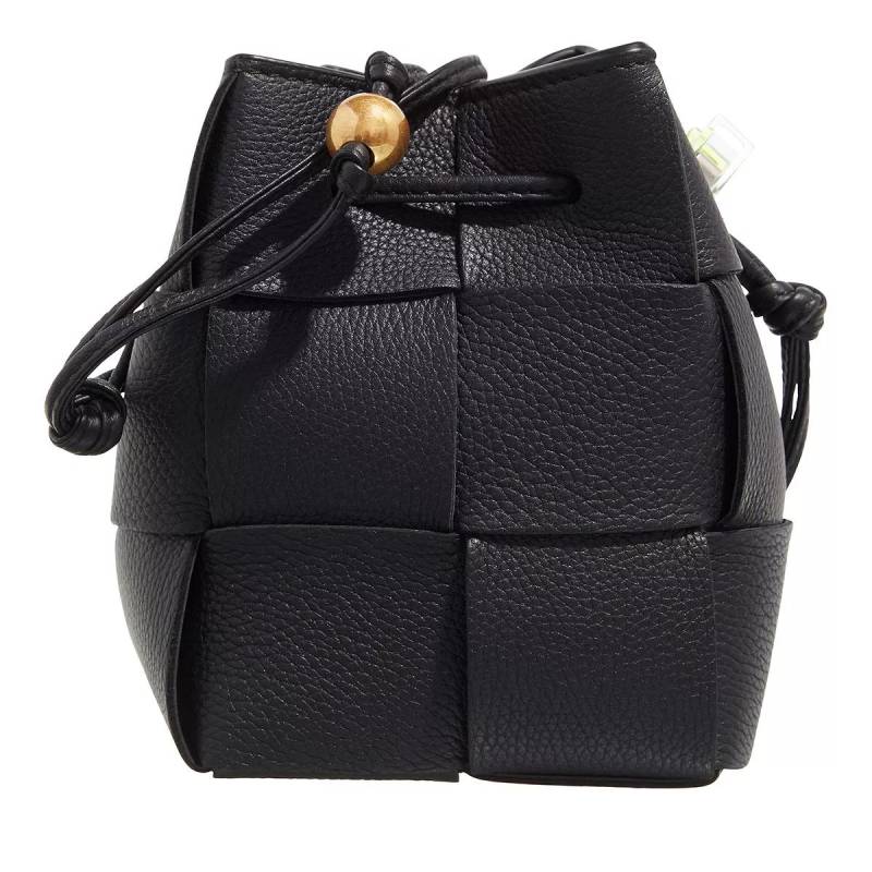 Bottega Veneta Schultertasche - Mini Cassette Bag - Gr. unisize - in Schwarz - für Damen von Bottega Veneta