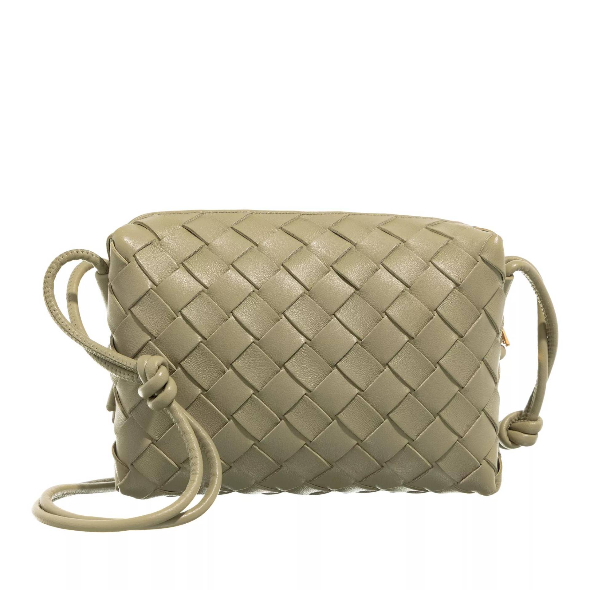 Bottega Veneta Schultertasche - Mini Loop Camera Bag - Gr. unisize - in Grün - für Damen von Bottega Veneta