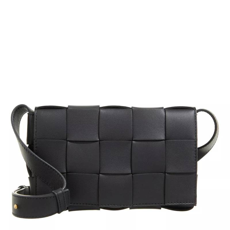 Bottega Veneta Schultertasche - Small Cassette - Gr. unisize - in Schwarz - für Damen von Bottega Veneta