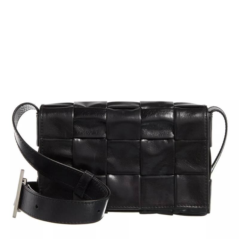 Bottega Veneta Schultertasche - Small Cassette Shoulder Bag - Gr. unisize - in Schwarz - für Damen von Bottega Veneta