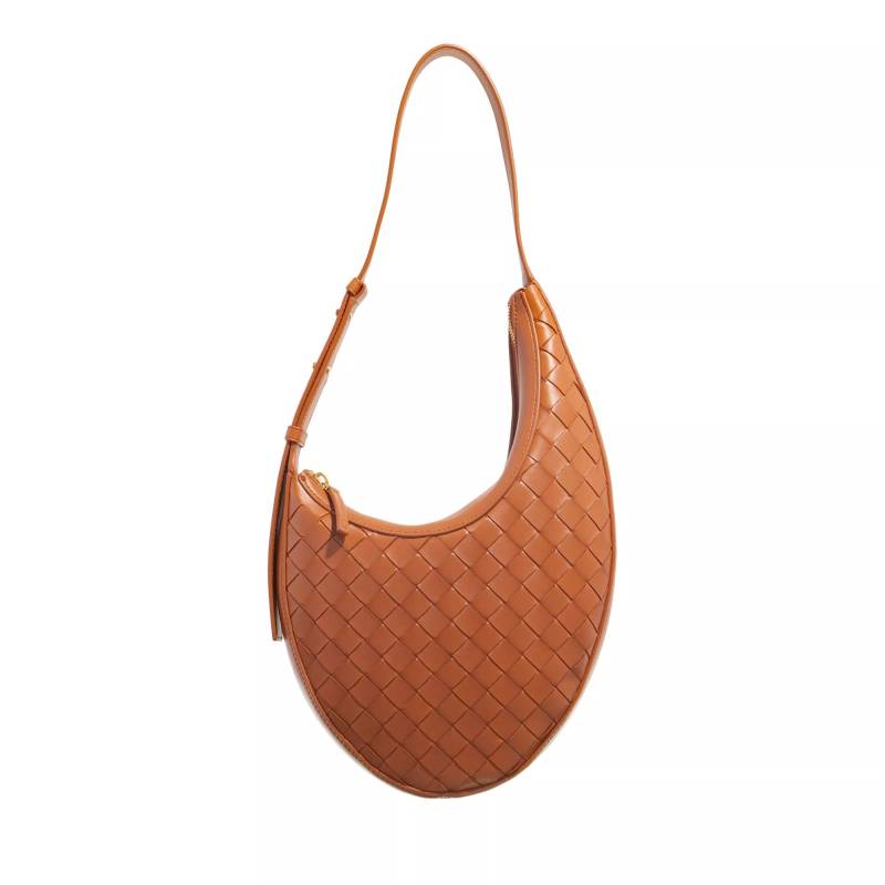 Bottega Veneta Schultertasche - Small Hobo Nappa Bag - Gr. unisize - in Braun - für Damen von Bottega Veneta