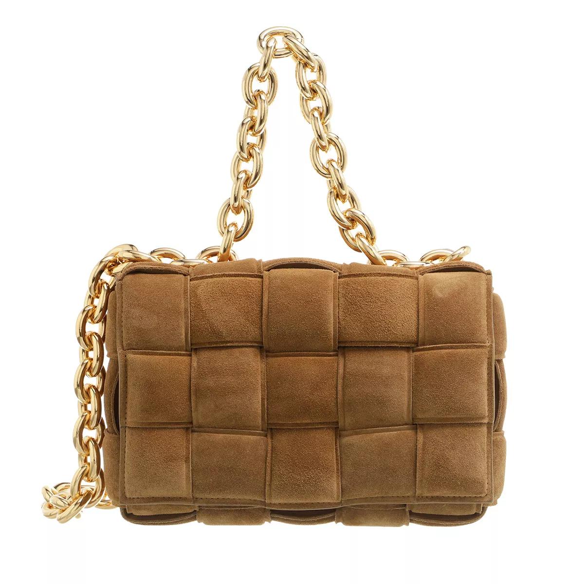 Bottega Veneta Schultertasche - The Chain Cassete Shoulder Bag - Gr. unisize - in Braun - für Damen von Bottega Veneta