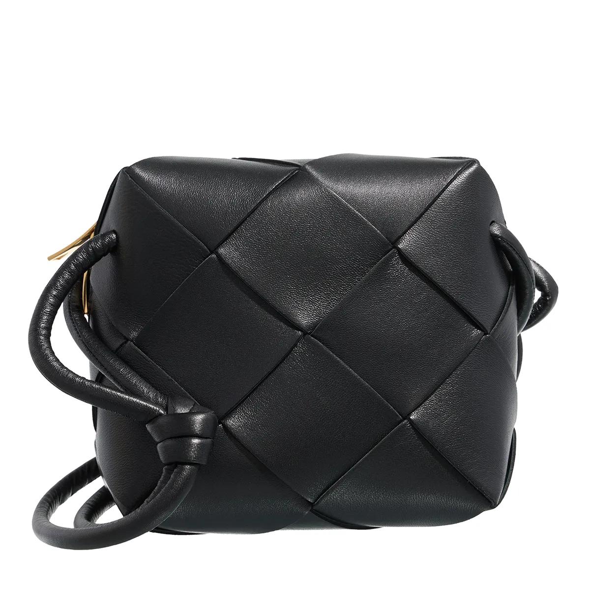 Bottega Veneta Umhängetasche - Mini Cassette Camera Bag - Gr. unisize - in Schwarz - für Damen von Bottega Veneta