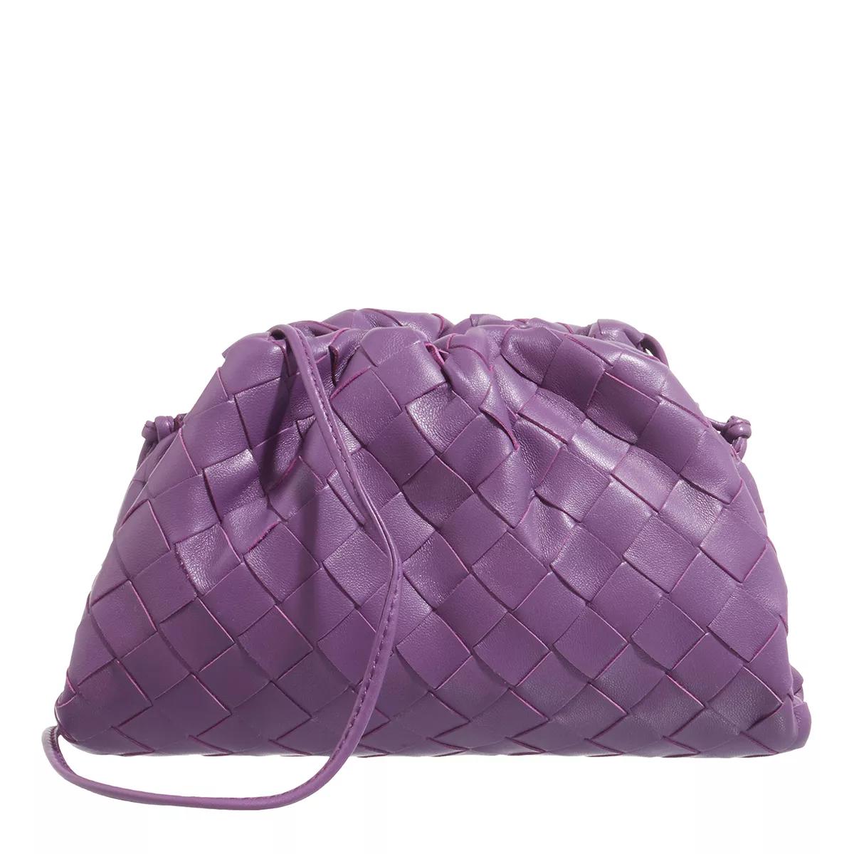 Bottega Veneta Umhängetasche - The Mini Pouch - Gr. unisize - in Violett - für Damen von Bottega Veneta