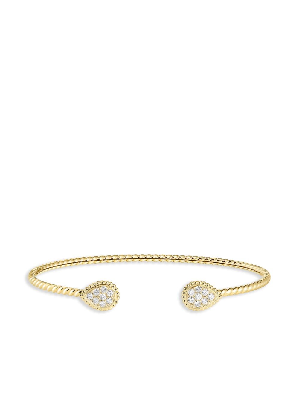 Boucheron 18kt recycled gold Serpent Bohème diamond bracelet von Boucheron