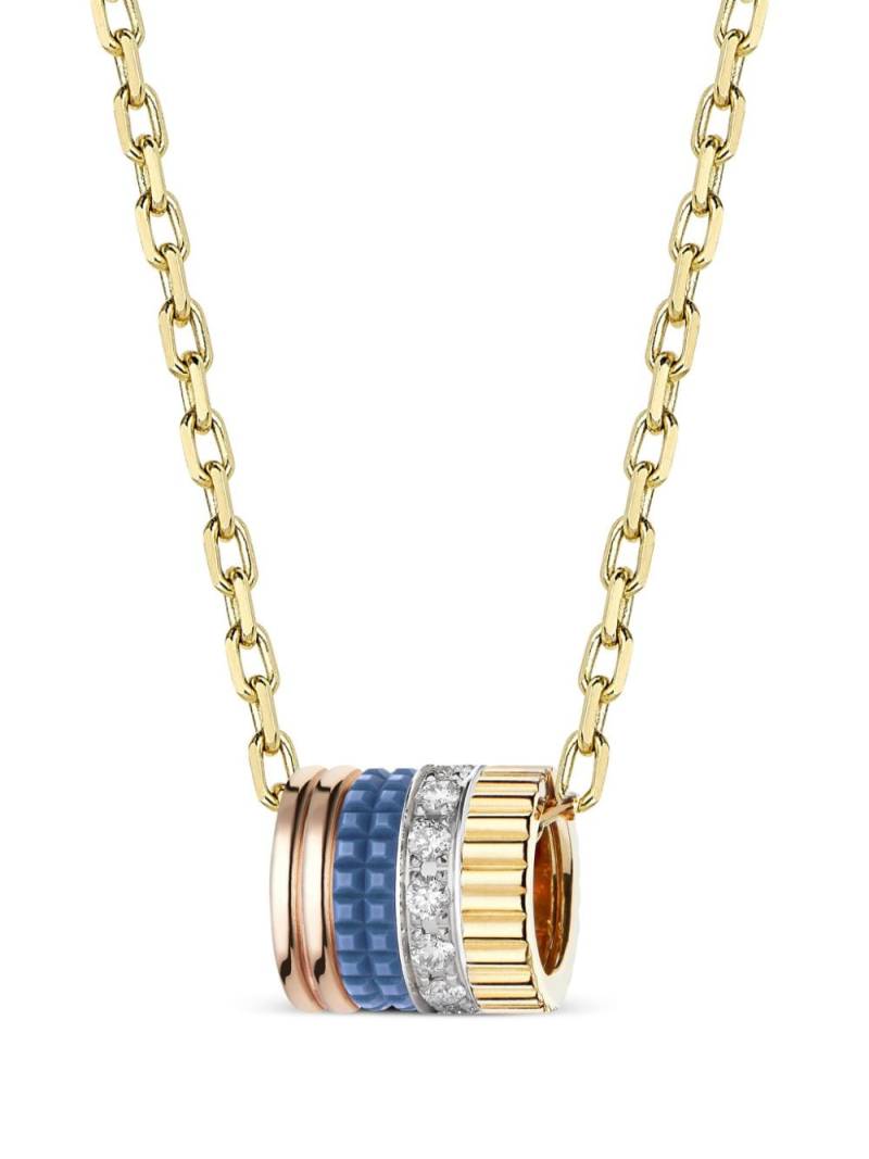 Boucheron 18kt recycled yellow gold Quatre Blue Edition necklace von Boucheron