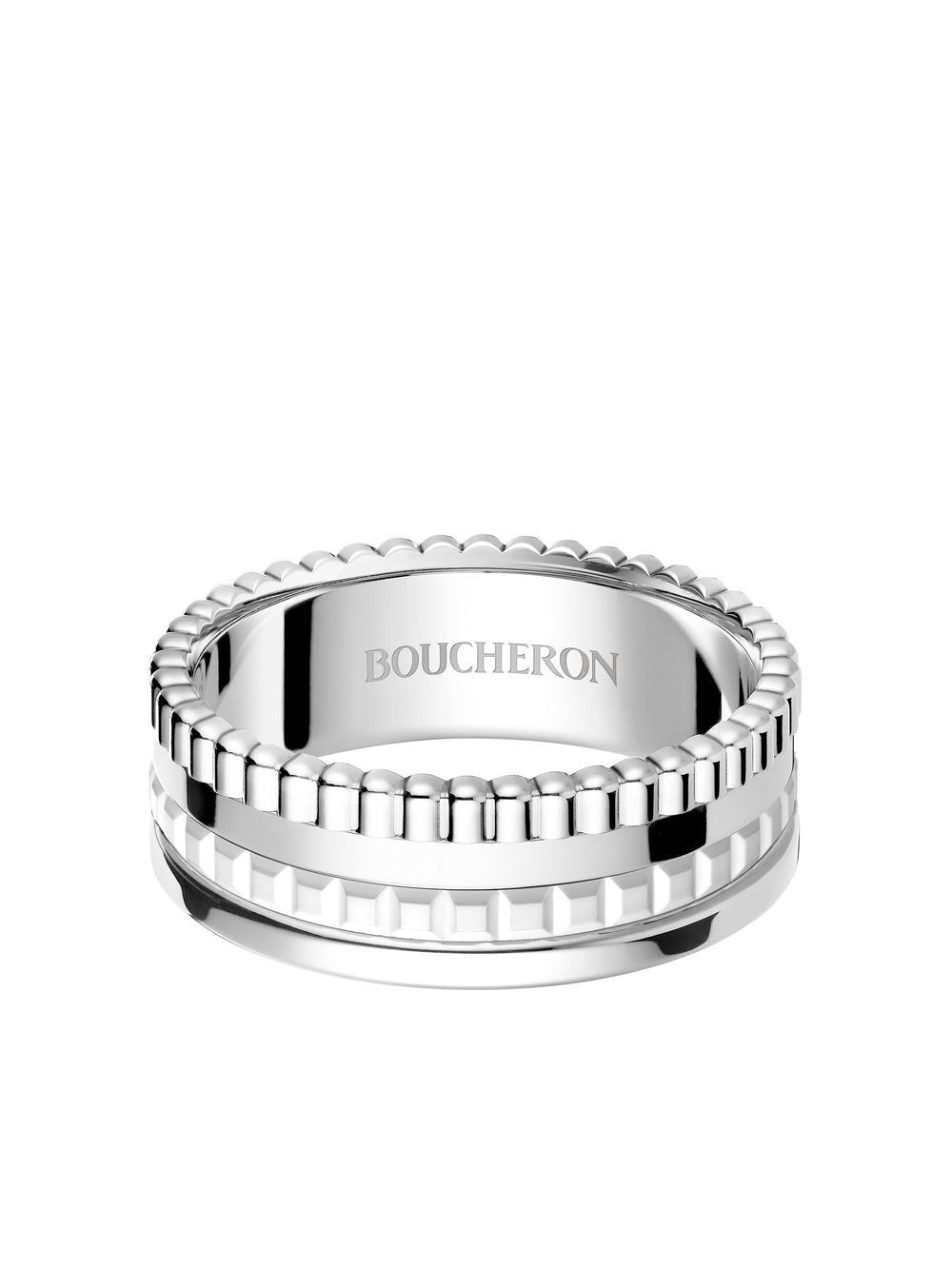 Boucheron 18kt white gold Quatre Double White Edition ring - Silver von Boucheron