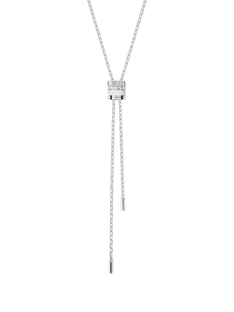 Boucheron 18kt white gold Quatre Double White Edition small tie necklace - Silver von Boucheron