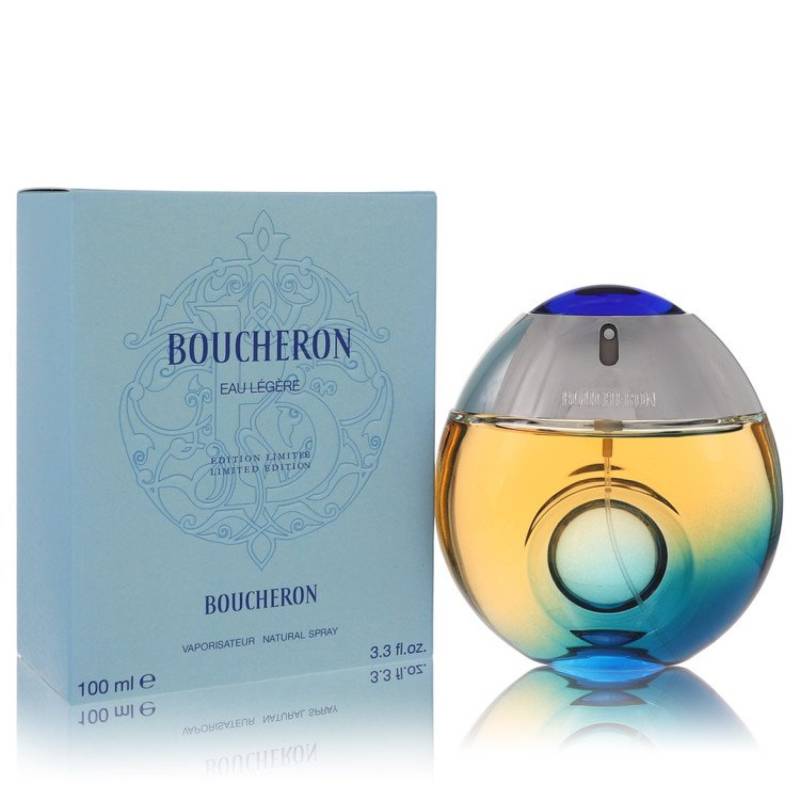 Boucheron Eau Legere Eau De Toilette Spray (Blue Bottle, Bergamote, Genet, Narcisse, Musc) 100 ml von Boucheron