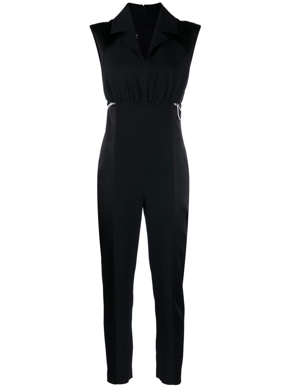 Boutique Moschino panelled sleeveless jumpsuit - Black von Boutique Moschino