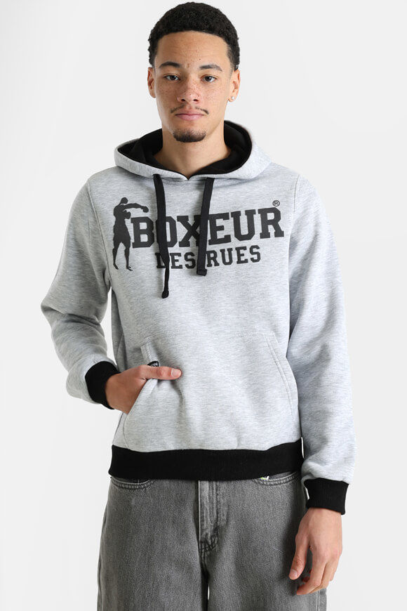 Boxeur des Rues Kapuzensweatshirt | Grey | Herren  | L von Boxeur des Rues