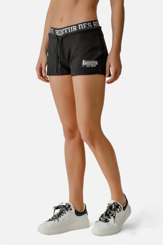 Boxeur des Rues Shorts Curved Hem Essential Shorts - schwarz (Grösse: XL) von Boxeur des Rues