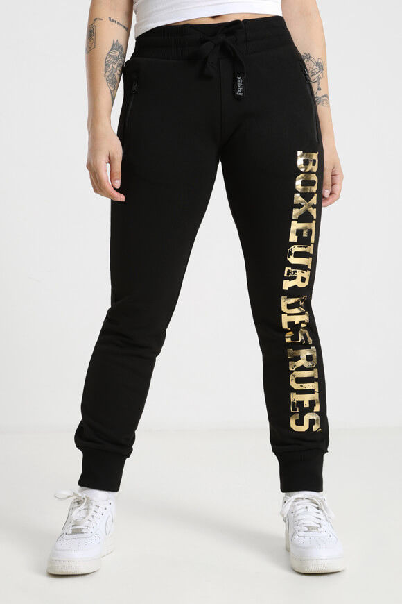 Boxeur des Rues Sweathose | Black + Gold | Damen | M Boxeur des Rues Sweathose | Black + Gold | Damen | M von Boxeur des Rues