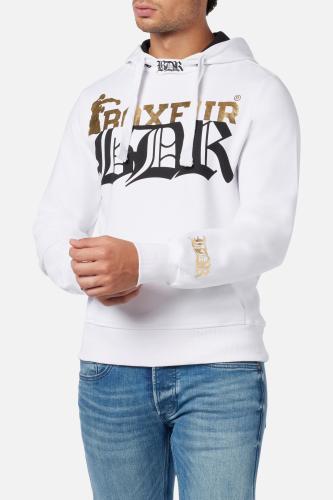 Boxeur des Rues Sweatshirts Front Graphic Logo Hoodie - weiss (Grösse: L) von Boxeur des Rues