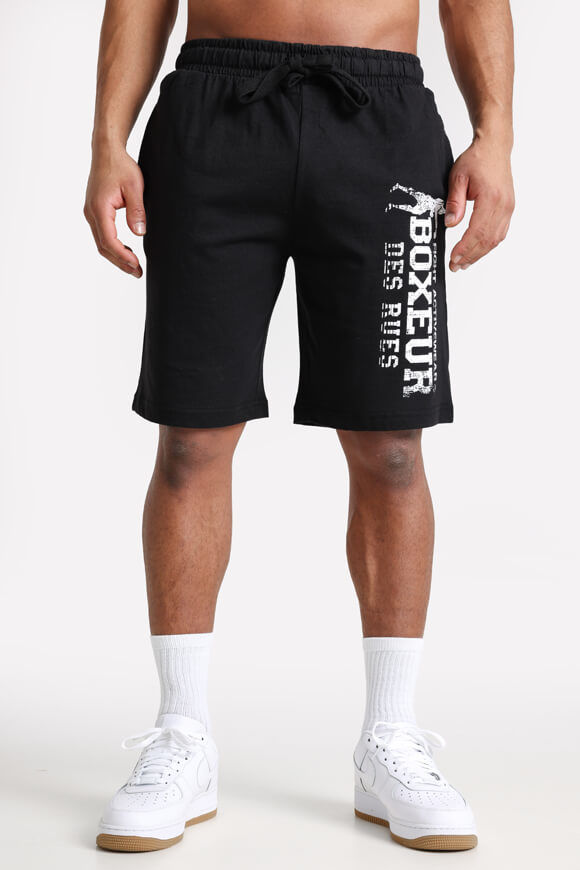 Boxeur des Rues Sweatshorts | Black | Herren  | M von Boxeur des Rues