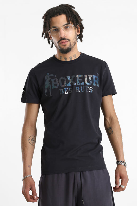 Boxeur des Rues T-Shirt | Anthracite | Herren  | L von Boxeur des Rues