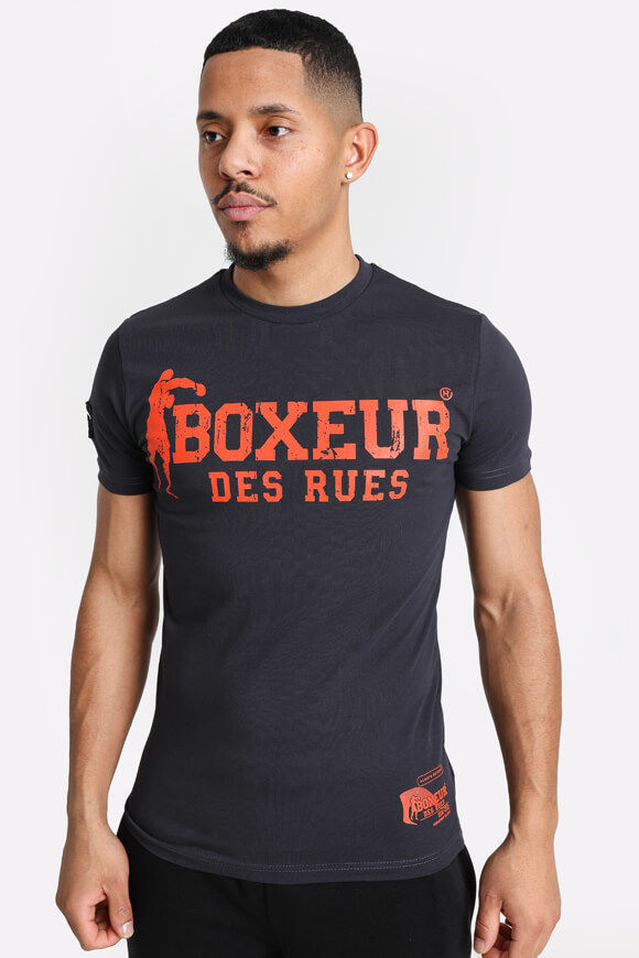 Boxeur des Rues T-Shirt | Anthrazit | Herren  | XL von Boxeur des Rues