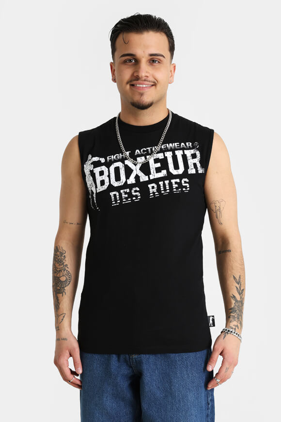 Boxeur des Rues Tanktop | Black | Herren  | XL von Boxeur des Rues