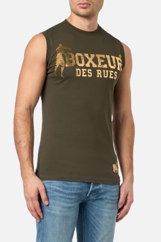 Boxeur des Rues Tops Basic Printed Tank Top - grün (Grösse: L) von Boxeur des Rues