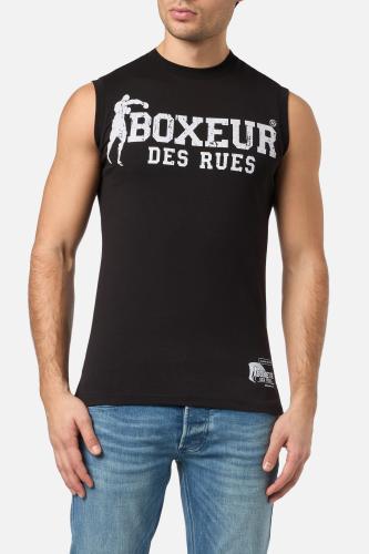 Boxeur des Rues Tops Basic Printed Tank Top - schwarz (Grösse: L) von Boxeur des Rues