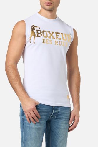 Boxeur des Rues Tops Basic Printed Tank Top - weiss (Grösse: M) von Boxeur des Rues