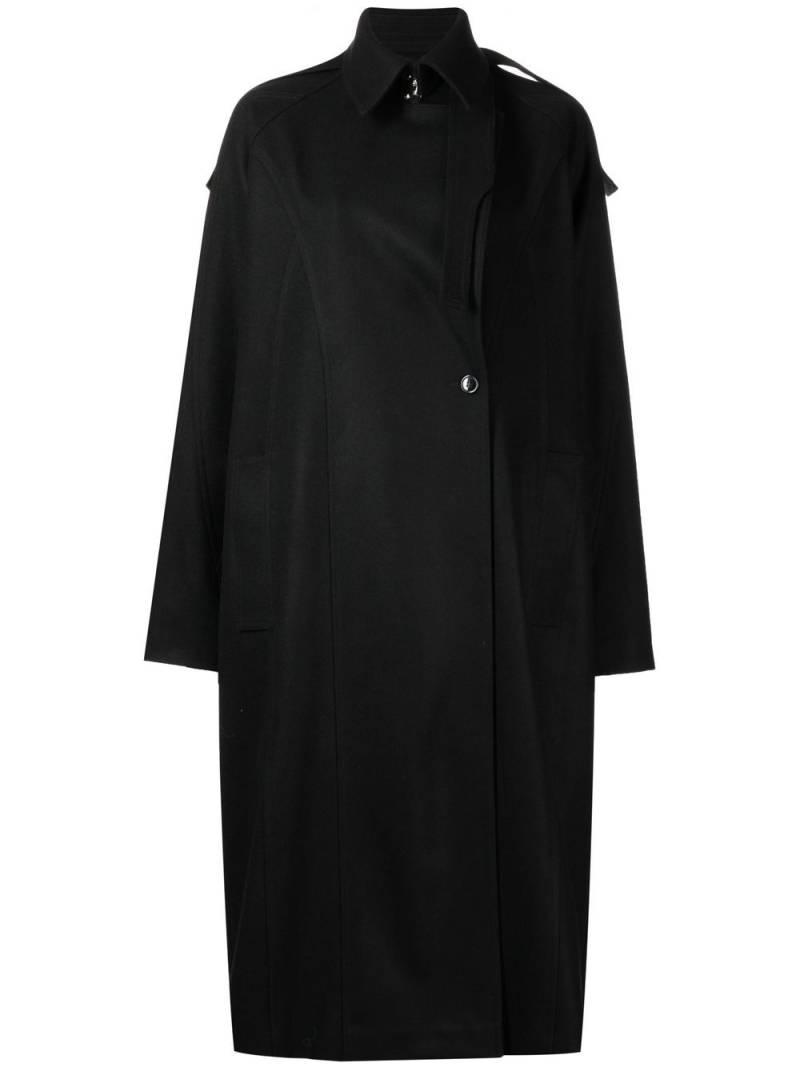 Boyarovskaya Pasta trench coat - Black von Boyarovskaya