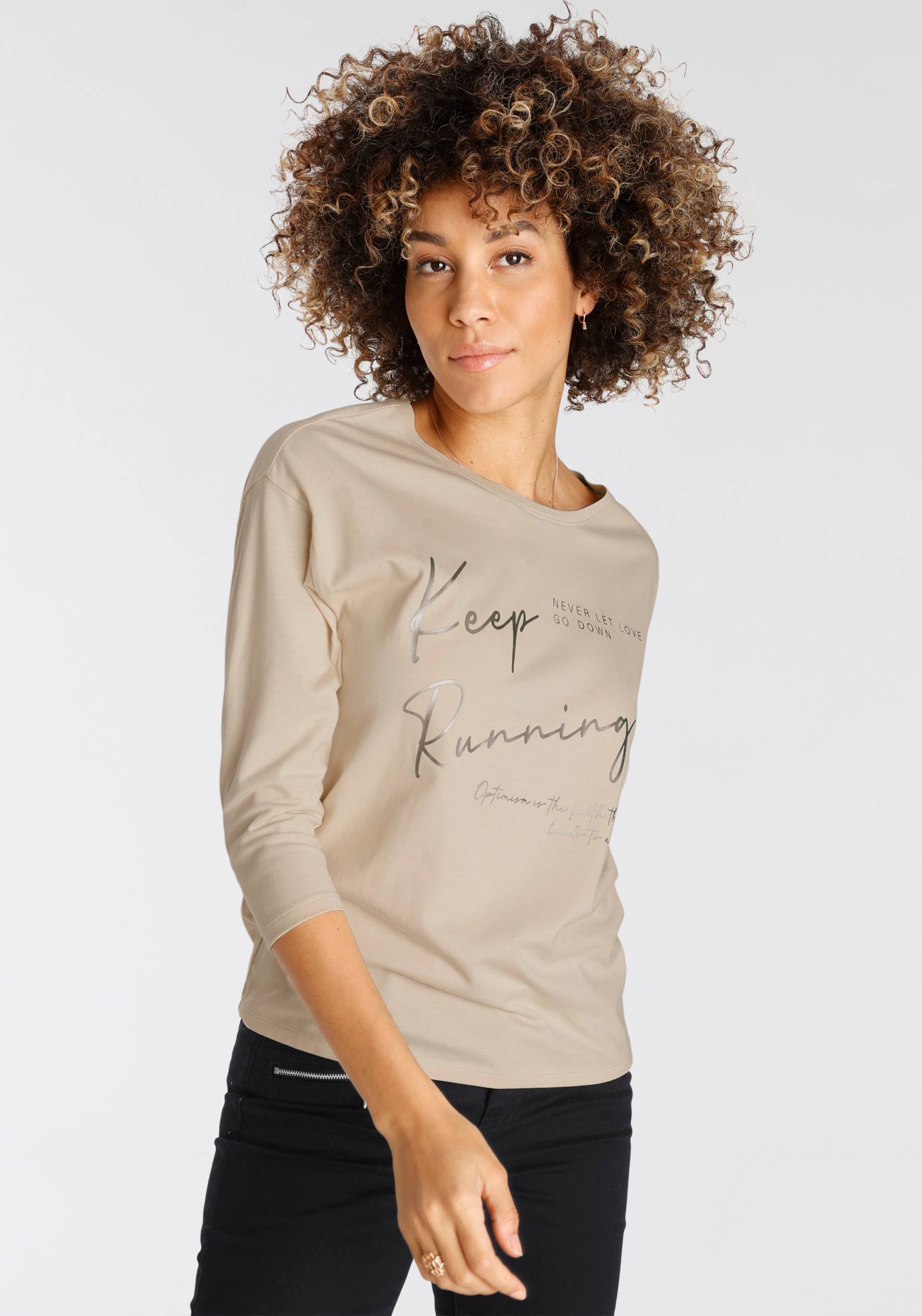 Boysen's 3/4-Arm-Shirt, mit liebevollem Wording-Print - NEUE KOLLEKTION Boysen's 3/4-Arm-Shirt, mit liebevollem Wording-Print - NEUE KOLLEKTION von Boysen's