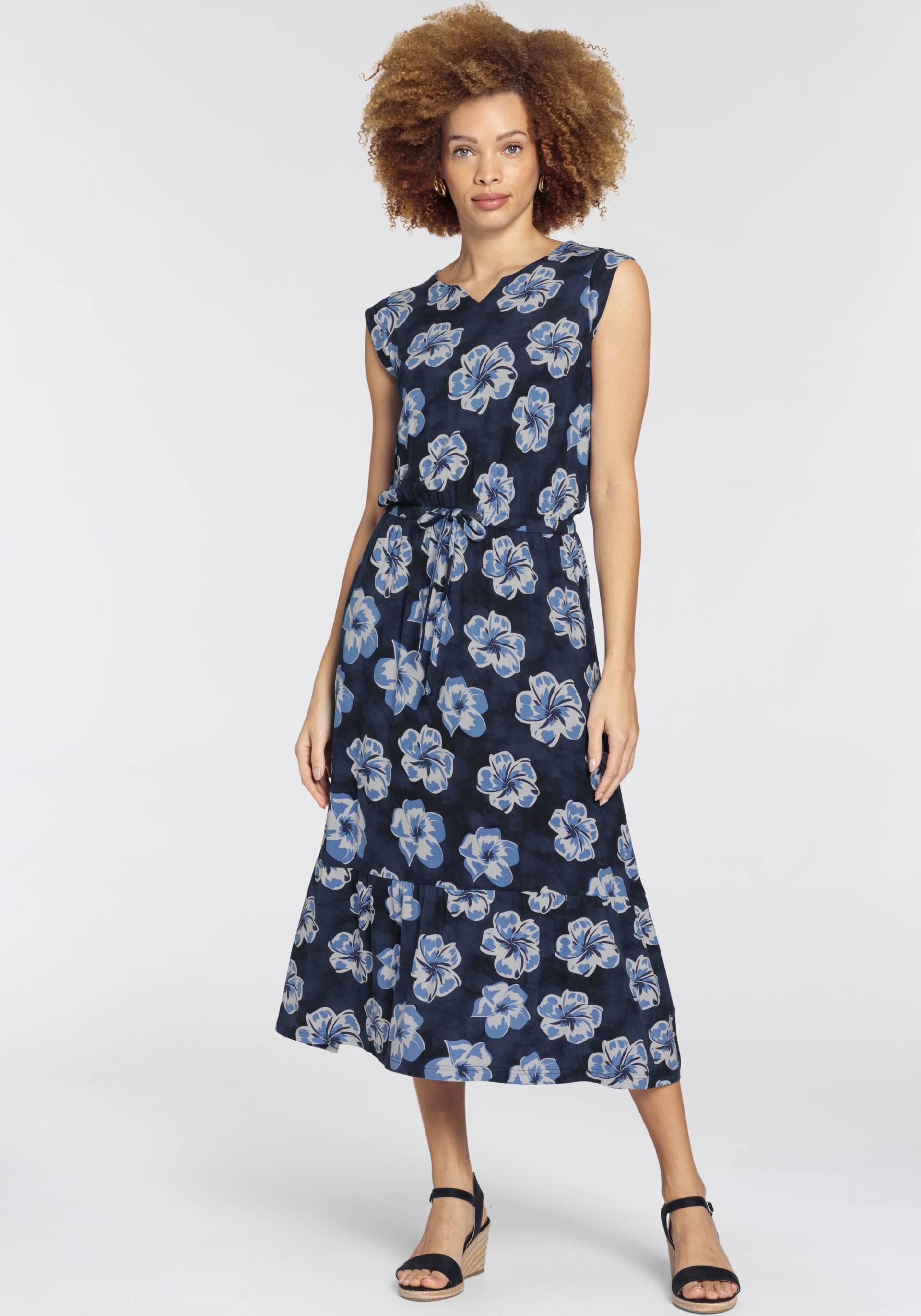 Boysen's Maxikleid, mit maritimen Floral-Alloverdruck - NEUE KOLLEKTION von Boysen's