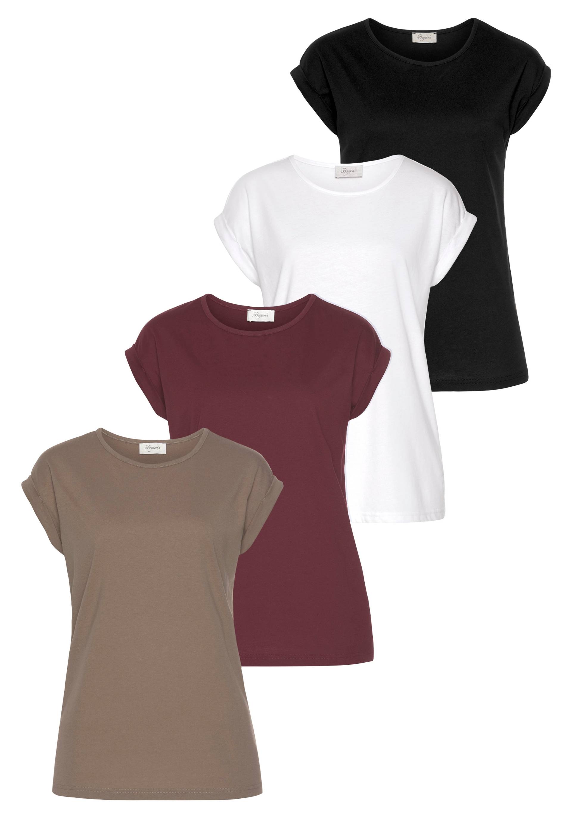 Boysen's T-Shirt, Kurzarm, basic, Rundhalsausschnitt, für Freizeit und Sport Boysen's T-Shirt, Kurzarm, basic, Rundhalsausschnitt, für Freizeit und Sport von Boysen's
