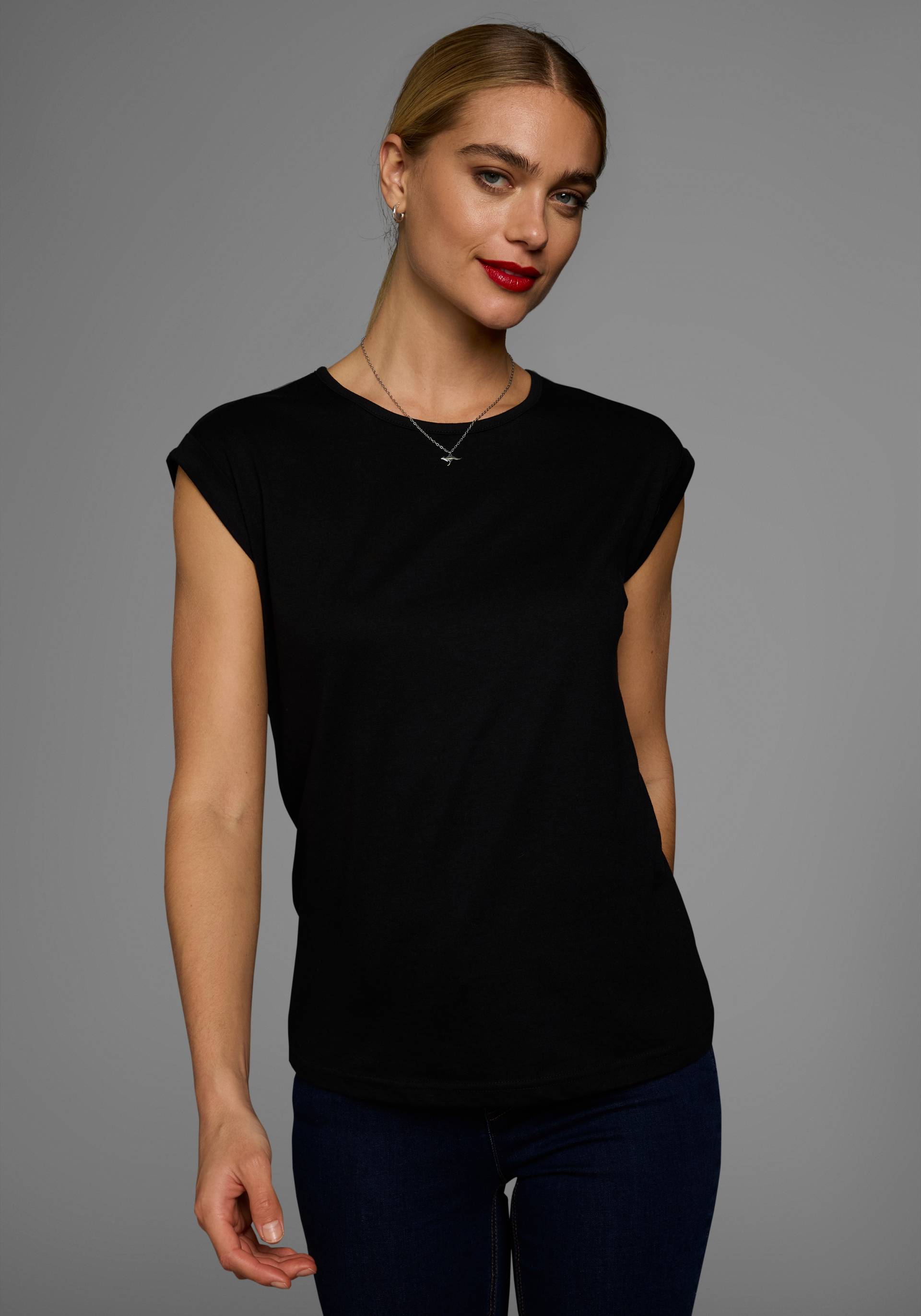 Boysen's T-Shirt, Kurzarm, unifarben, Rundhals, für Freizeit und Alltag Boysen's T-Shirt, Kurzarm, unifarben, Rundhals, für Freizeit und Alltag von Boysen's