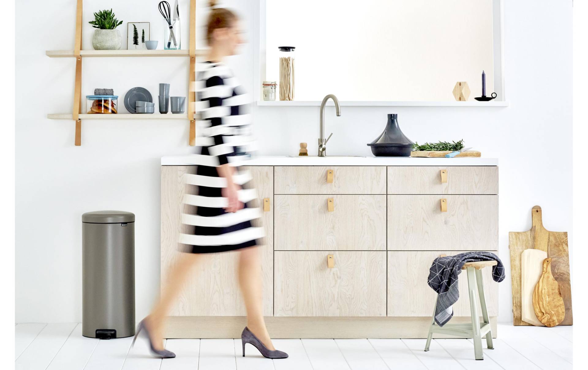 Brabantia Mülleimer »NewIcon 30 Liter«, 1 Behälter Brabantia Mülleimer »NewIcon 30 Liter«, 1 Behälter von Brabantia