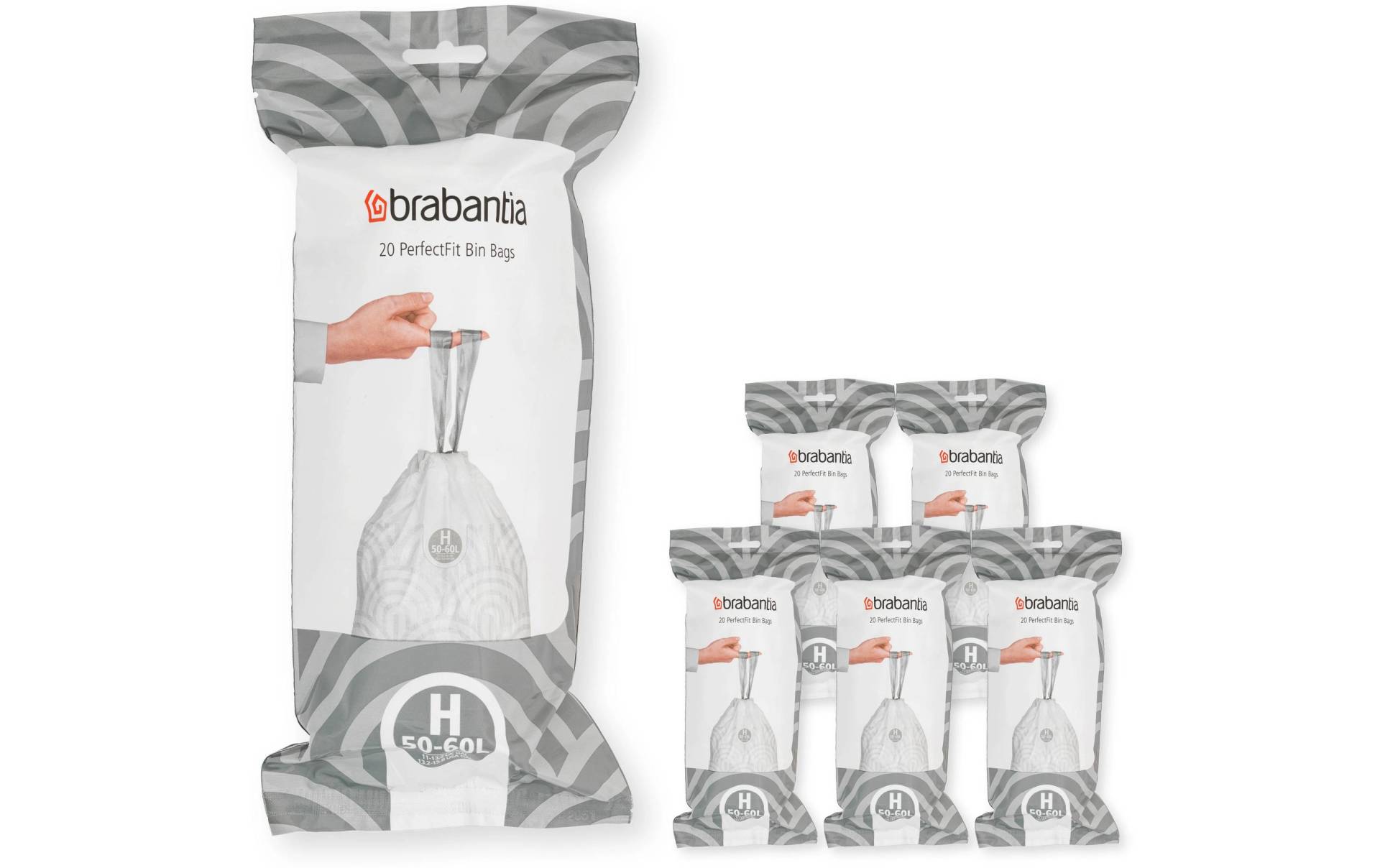 Brabantia Mülleimer »PerfectFit H 50-60 l, 120 Stück« Brabantia Mülleimer »PerfectFit H 50-60 l, 120 Stück« von Brabantia